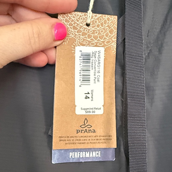 Prana Dark Gray Cargo Pants - Picture 6 of 8
